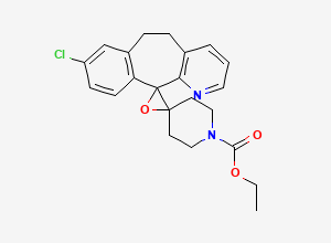 Two-dimensional chemical structure of Loratadine Epoxide, CAS 1189694-51-6