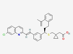 Two-dimensional chemical structure of Montelukast EP Impurity B, CAS 918972-54-0