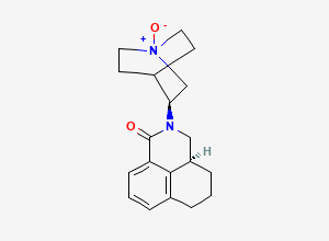 Two-dimensional chemical structure of Palonosetron Related Compound A, CAS 813425-83-1