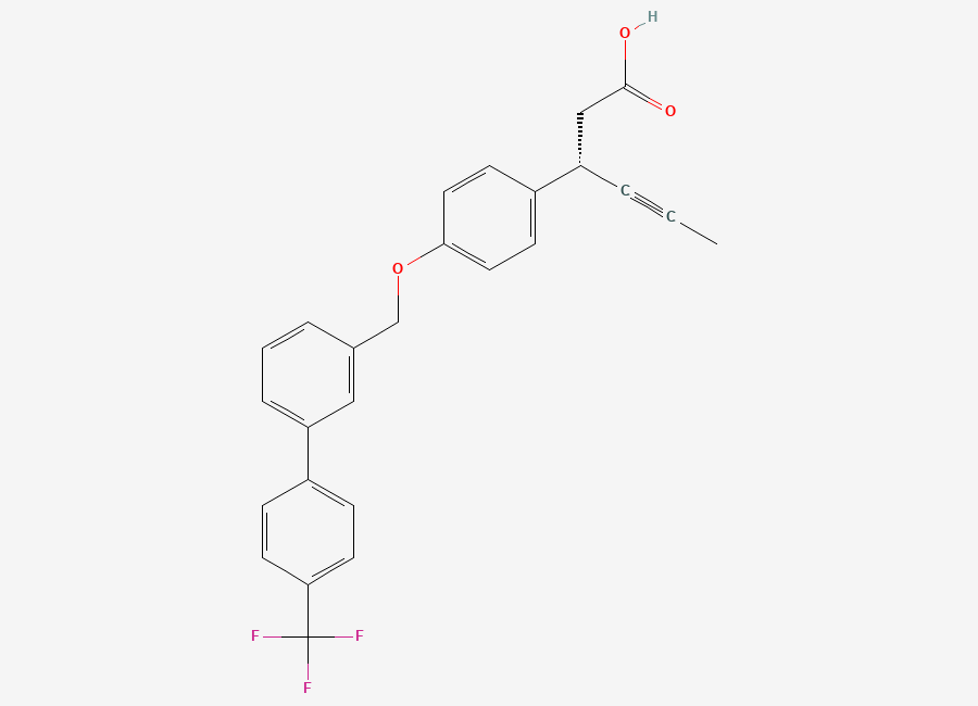 Two-dimensional chemical structure of Amg-837