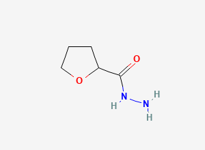 Two-dimensional chemical structure of Oxolane-2-carbohydrazide