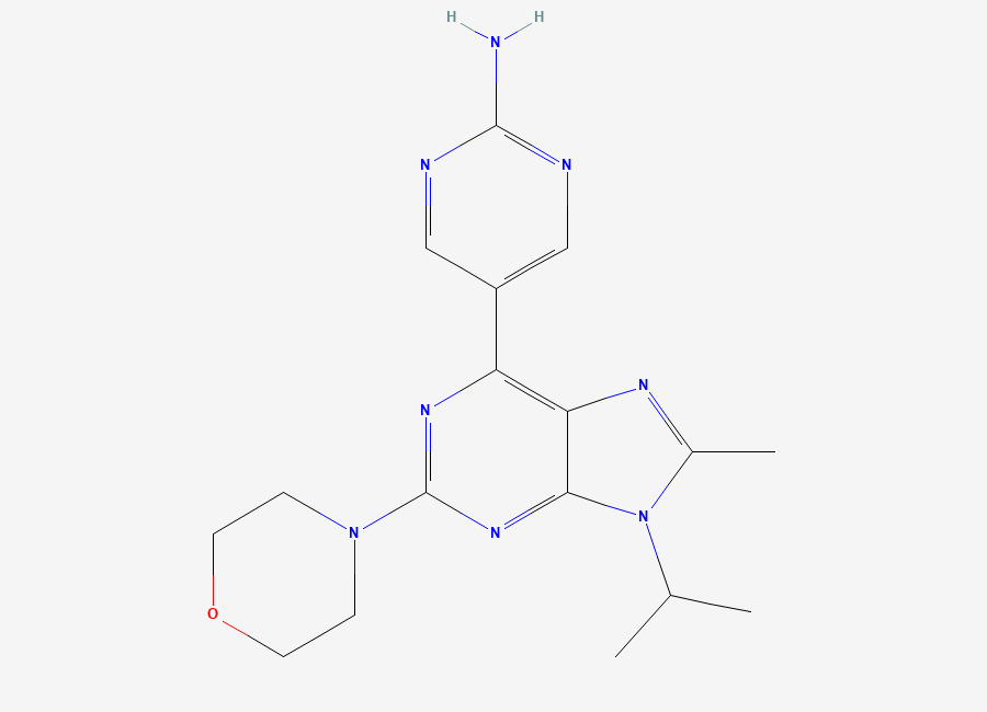 Two-dimensional chemical structure of Vs-5584