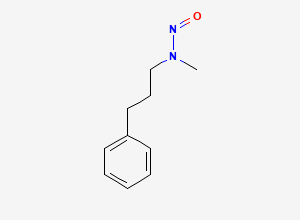 Two-dimensional chemical structure of Fluoxetine Nitroso EP Impurity B, CAS 259547-00-7