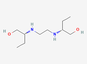 Two-dimensional chemical structure of Ethambutol, (R,R)-