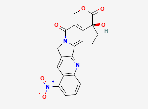Two-dimensional chemical structure of Rubitecan