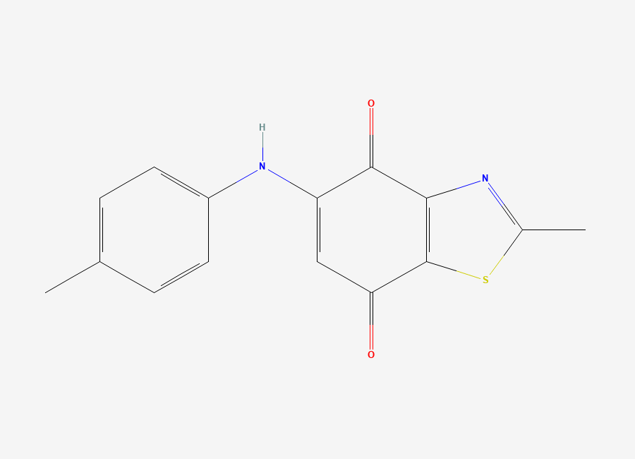 Two-dimensional chemical structure of Ryuvidine