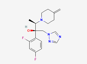 Two-dimensional chemical structure of Efinaconazole