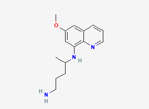 Two-dimensional chemical structure of Primaquine