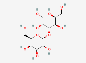 Two-dimensional chemical structure of Maltitol, CAS 585-88-6