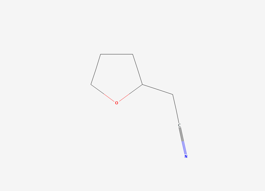 Two-dimensional chemical structure of (Tetrahydrofuran-2-yl)acetonitrile