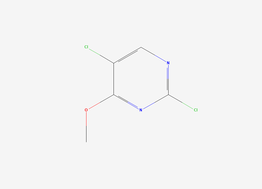 Two-dimensional chemical structure of 2,5-Dichloro-4-methoxypyrimidine
