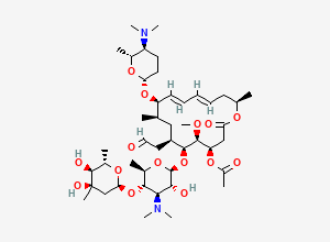Two-dimensional chemical structure of Acetyl Spiramycin, CAS 24916-51-6