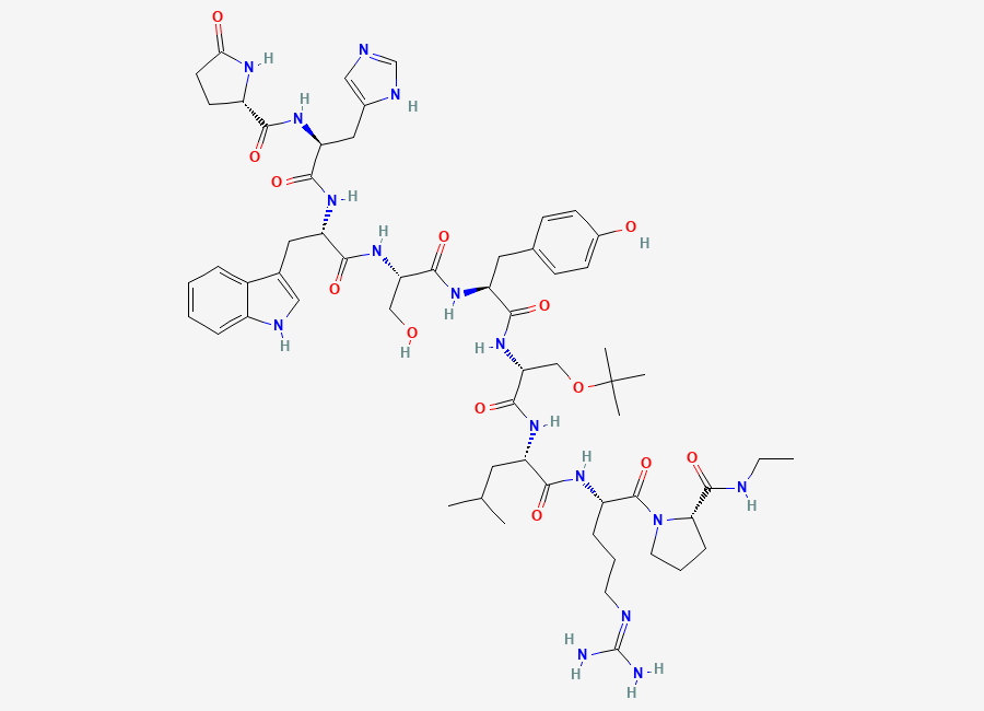 Two-dimensional chemical structure of Buserelin, CAS 57982-77-1