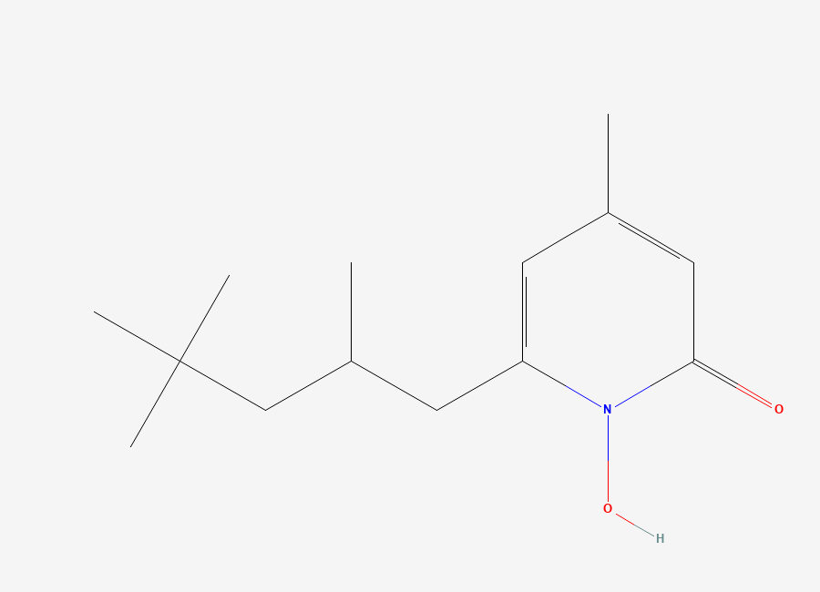 Two-dimensional chemical structure of Piroctone, CAS 50650-76-5
