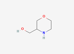 Two-dimensional chemical structure of (Morpholin-3-yl)methanol