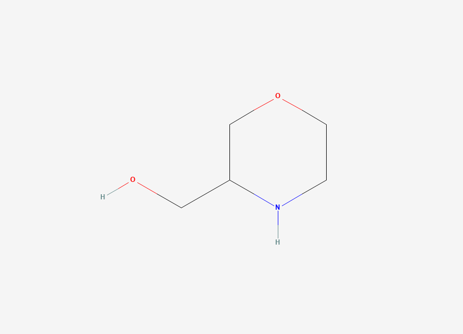 Two-dimensional chemical structure of (Morpholin-3-yl)methanol