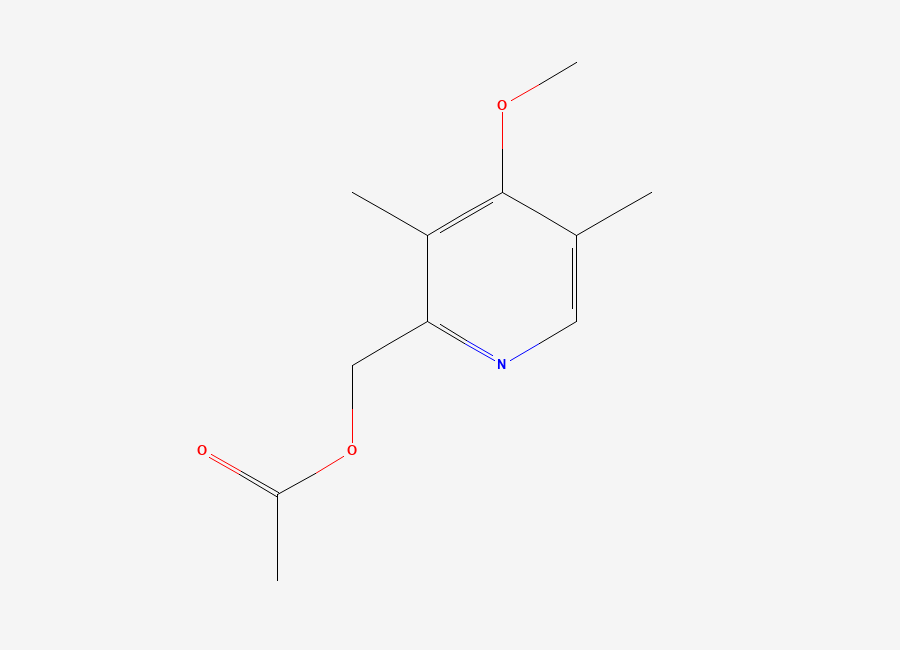 Two-dimensional chemical structure of Omeprazole Related Compound 7, CAS 91219-90-8