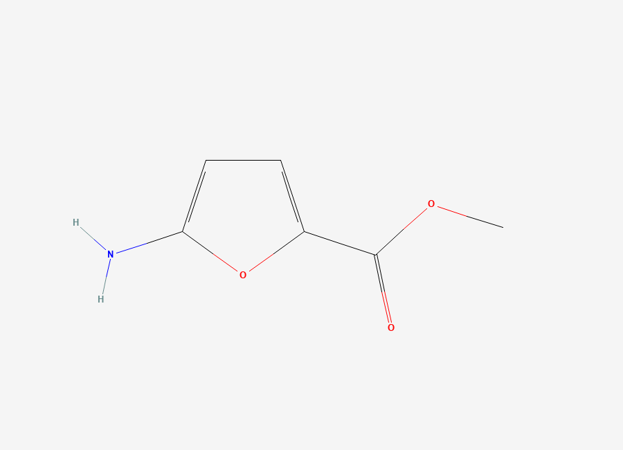 Two-dimensional chemical structure of Methyl 5-aminofuran-2-carboxylate