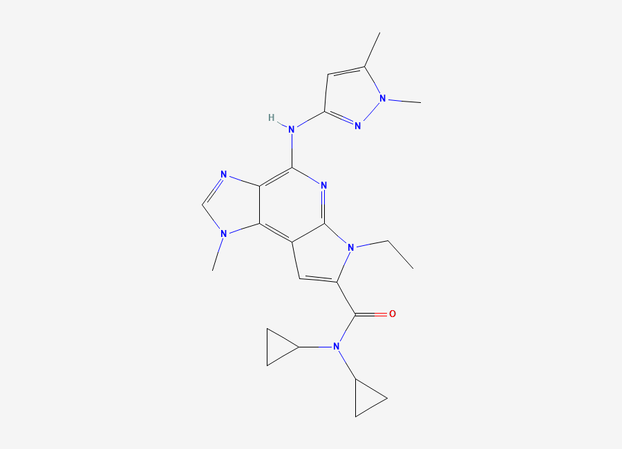 Two-dimensional chemical structure of Bms-911543