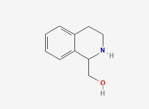 Two-dimensional chemical structure of 1,2,3,4-Tetrahydroisoquinolin-1-ylmethanol