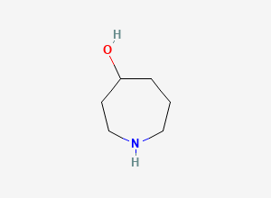 Two-dimensional chemical structure of Azepan-4-ol