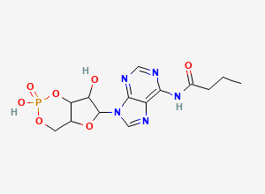 Two-dimensional chemical structure of Adenosine Impurity 54