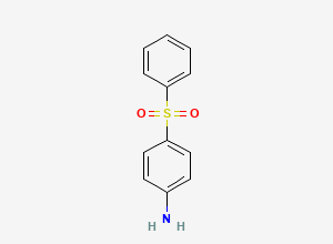 Two-dimensional chemical structure of Dapsone EP Impurity B/ Dapsone Aniline Impurity/ Dapsone Inhouse Impurity E, CAS 7019-01-4