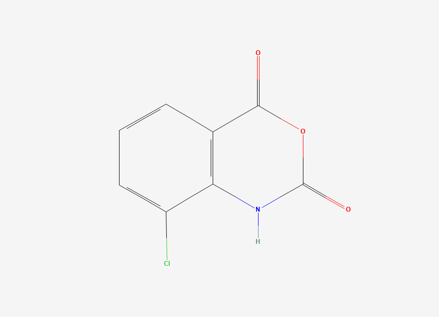 Two-dimensional chemical structure of 3-Chloroisatoic anhydride