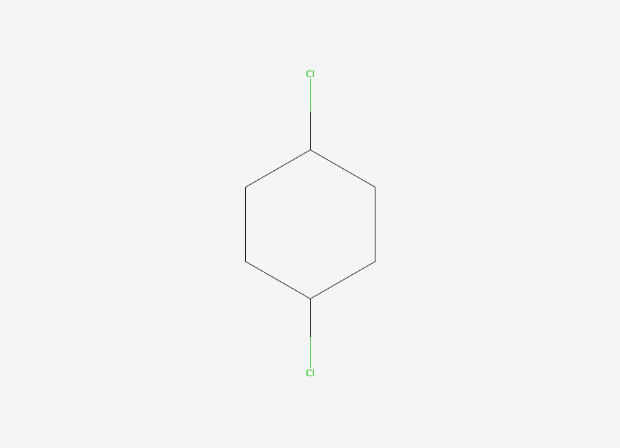 Two-dimensional chemical structure of 1,4-dichloro-Cyclohexane