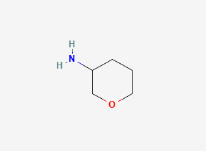 Two-dimensional chemical structure of Oxan-3-amine