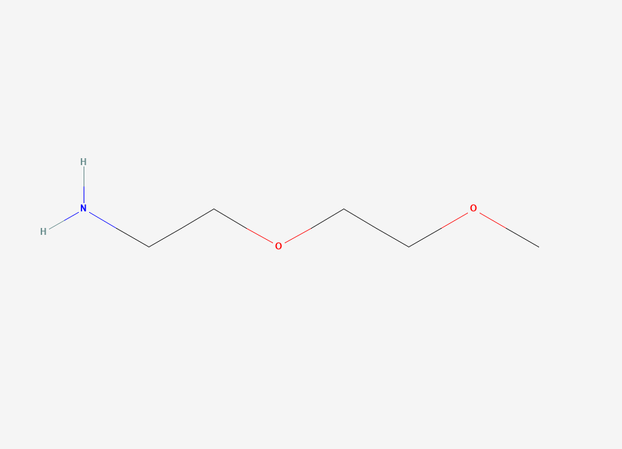 Two-dimensional chemical structure of 2-(2-Methoxyethoxy)ethanamine