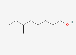 Two-dimensional chemical structure of 6-Methyloctan-1-ol