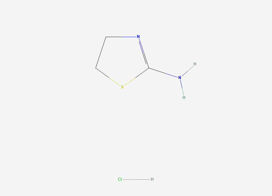 Two-dimensional chemical structure of 2-Amino-2-thiazoline hydrochloride