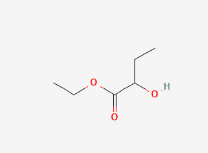 Two-dimensional chemical structure of (R)-ethyl 2-hydroxybutanoate