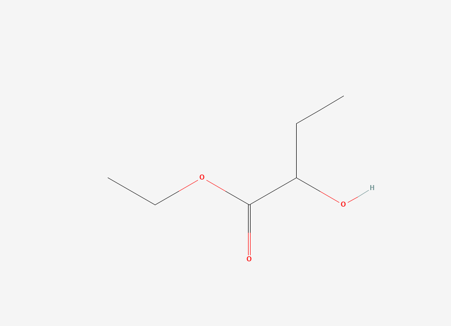 Two-dimensional chemical structure of (R)-ethyl 2-hydroxybutanoate