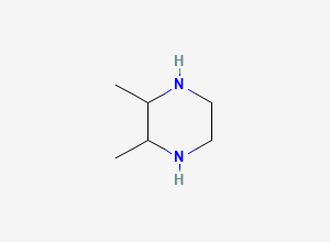 Two-dimensional chemical structure of 2,3-Dimethylpiperazine