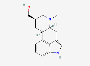 Two-dimensional chemical structure of Dihydroelymoclavine