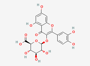 Two-dimensional chemical structure of Querciturone