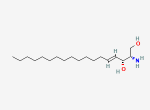 Two-dimensional chemical structure of Sphingosine