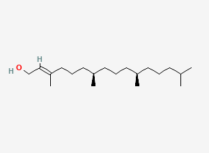 Two-dimensional chemical structure of Phytol