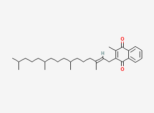 Two-dimensional chemical structure of Vitamin K