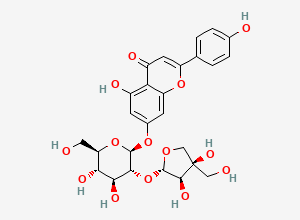 Two-dimensional chemical structure of Apiin