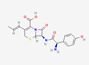 Two-dimensional chemical structure of Procef