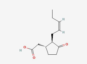 Two-dimensional chemical structure of Jasmonic Acid, CAS 6894-38-8