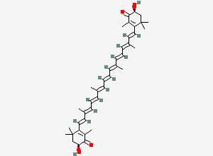 Two-dimensional chemical structure of Astaxanthin