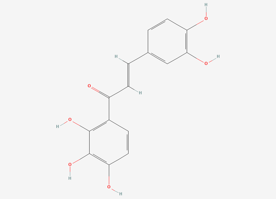 Two-dimensional chemical structure of Okanin