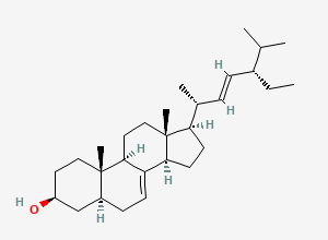 Two-dimensional chemical structure of Alpha-Spinasterol