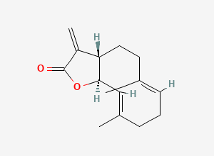 Two-dimensional chemical structure of Costunolide
