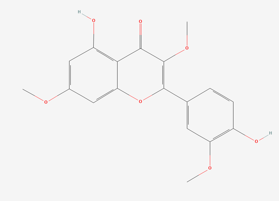 Two-dimensional chemical structure of Pachypodol