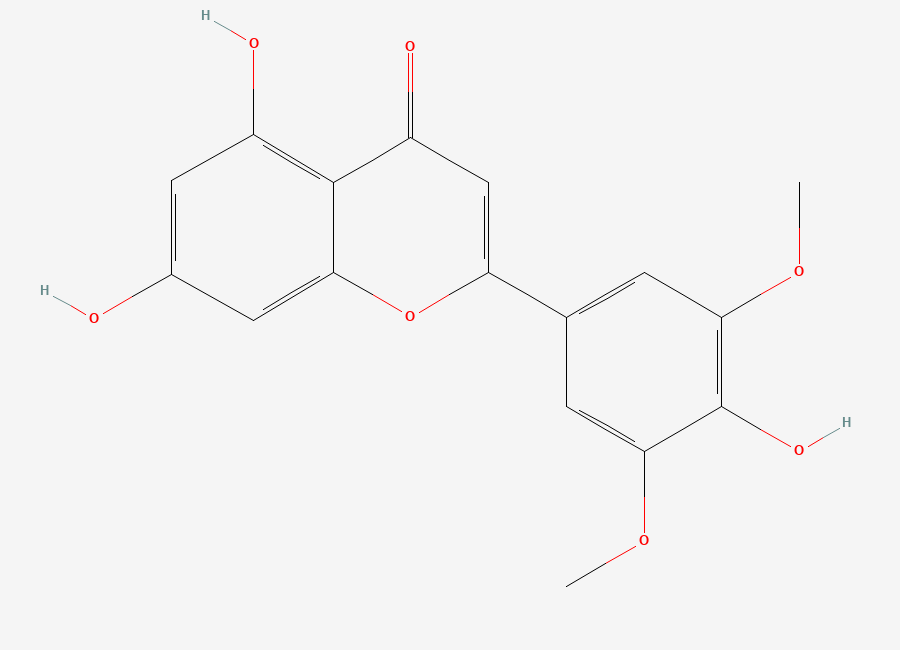 Two-dimensional chemical structure of Tricin